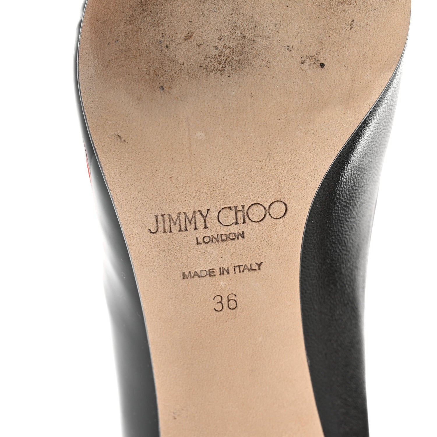 Jimmy Choo Patent Nappa Cass 95 Pumps 36 Black 6 of 7