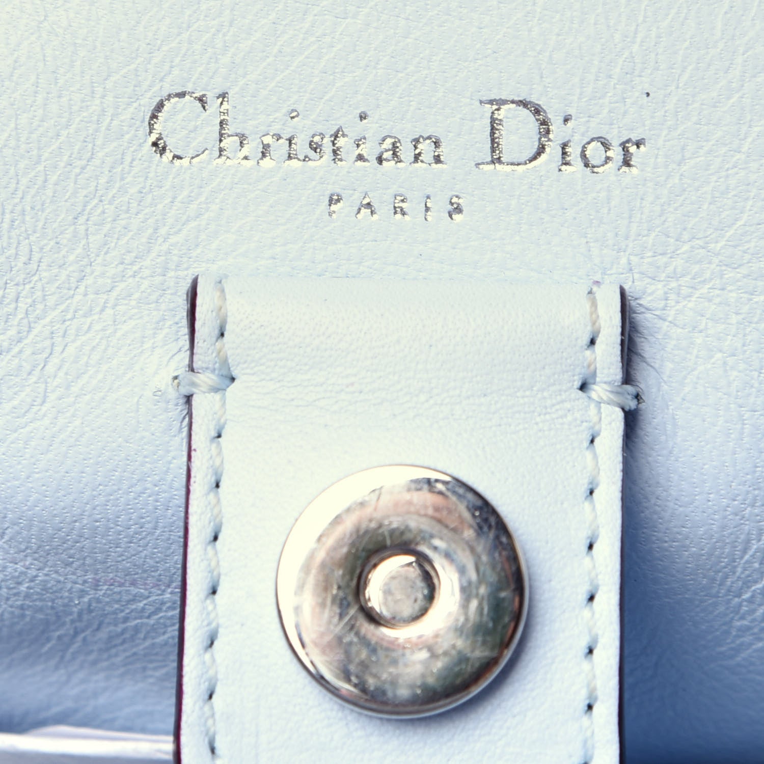 Christian Dior Calfskin Mini Diorissimo Tote Pink 8 of 12