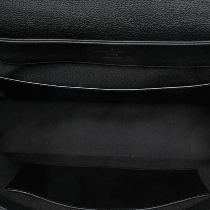 Louis Vuitton Calfskin Lockme MM Black 5 of 6