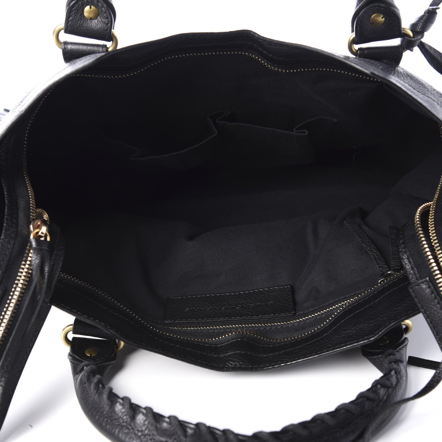 Balenciaga Agneau Classic Gold Hardware City Black 6 of 11