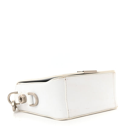 Off-White Calfskin Diag Striped Belt Bag Crossbody White Black 4 of 18