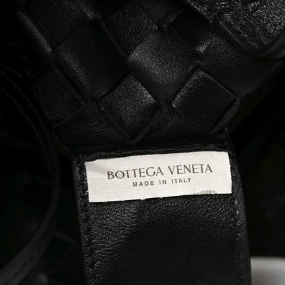 Bottega Veneta Nappa Intrecciato Small Campana Shoulder Bag Black 7 of 11