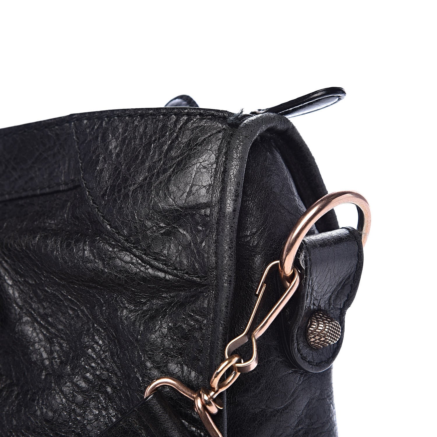 Balenciaga Agneau Giant 12 Rose Gold Hardware City Black 17 of 17