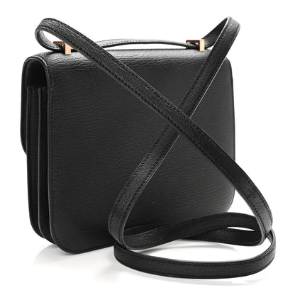 Hermes Chevre Mysore Constance 18 Black 3 of 11