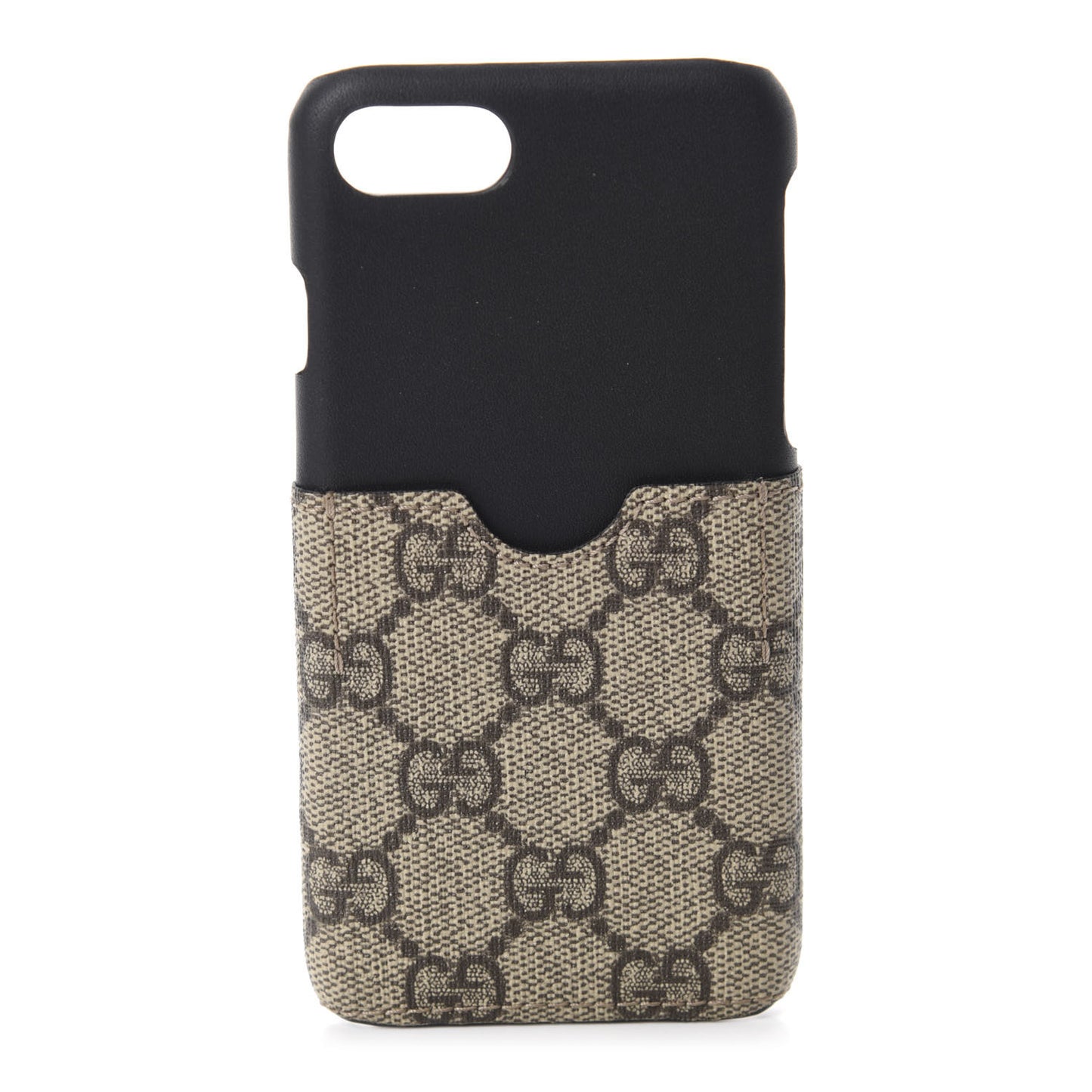 GG Supreme Monogram iPhone 7 Case Black