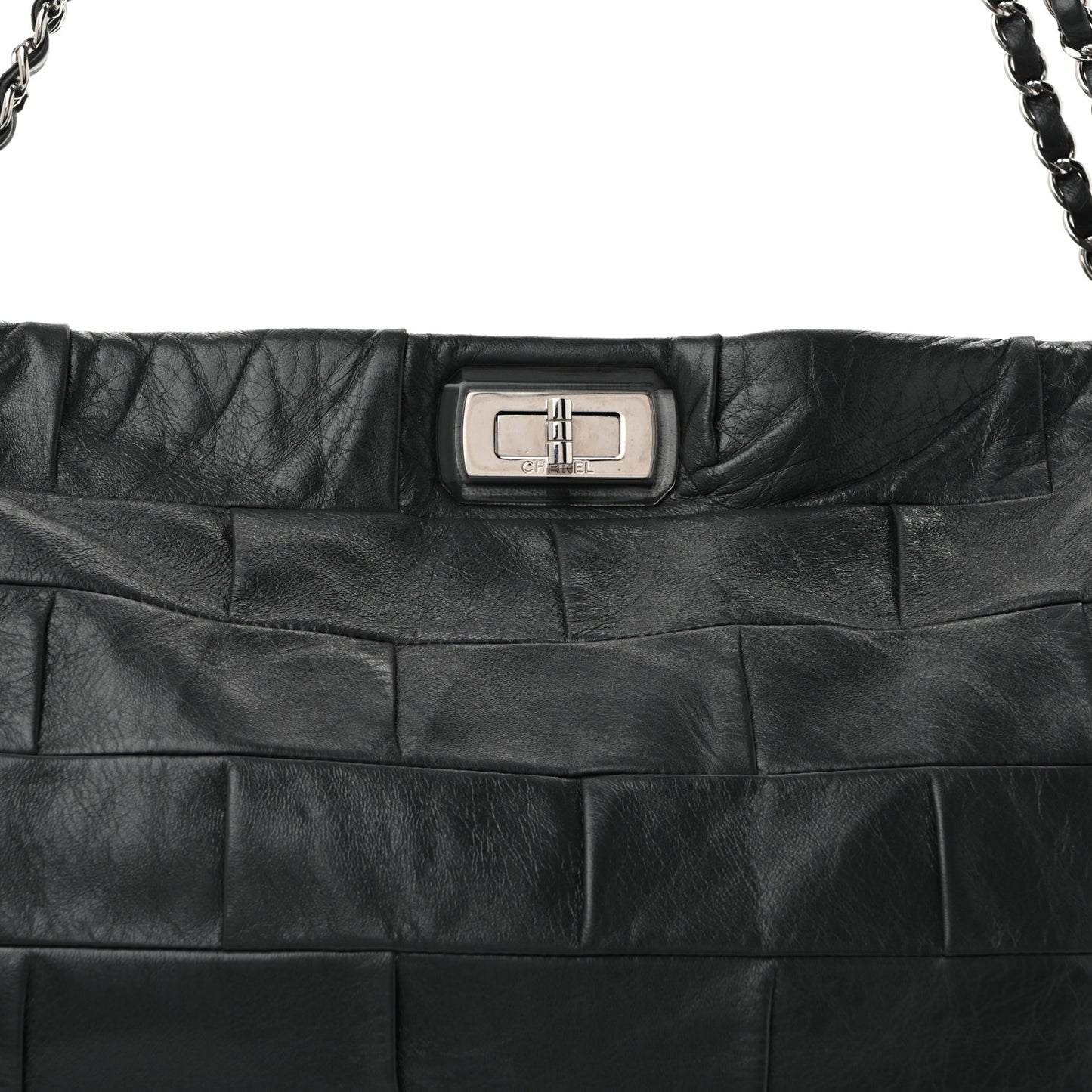 Lambskin Igloo Shoulder Bag Dark Grey