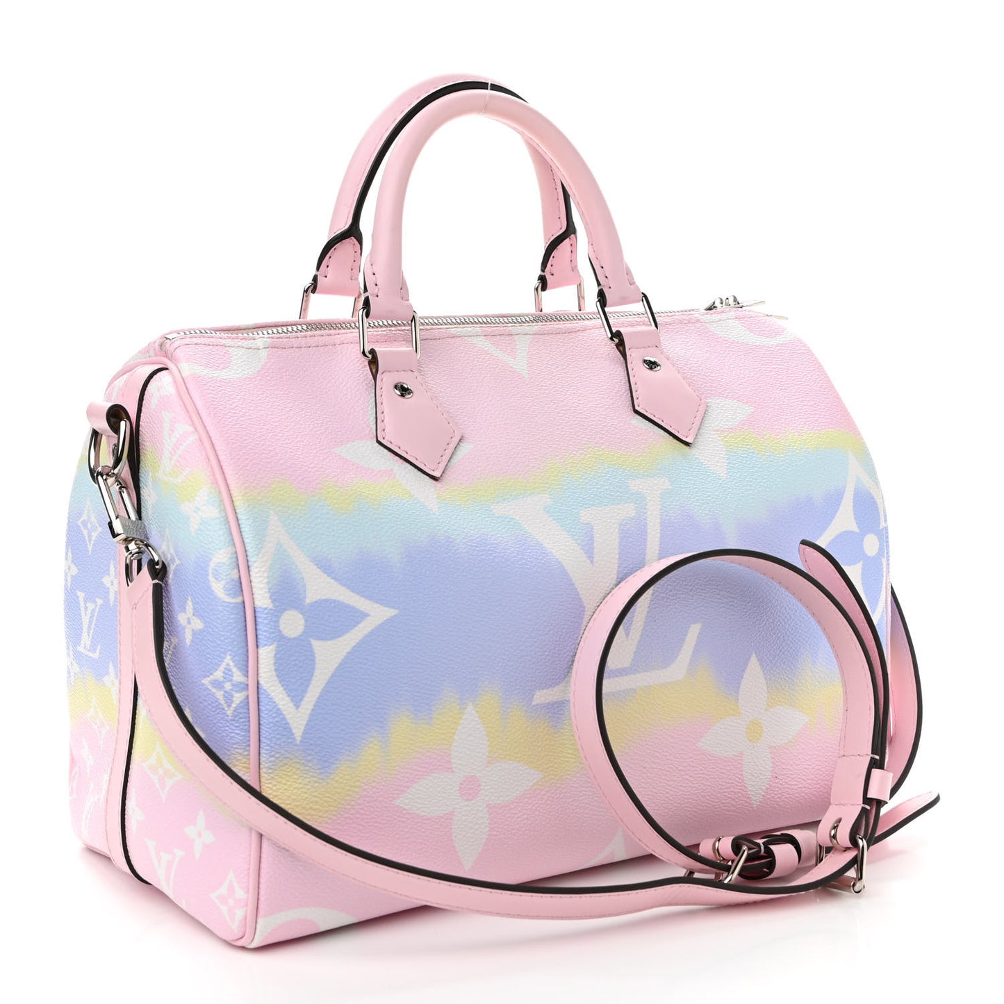 Monogram Escale Speedy Bandouliere 30 Pastel