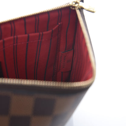 Louis Vuitton Damier Ebene Neverfull MM GM Pochette 7 of 8