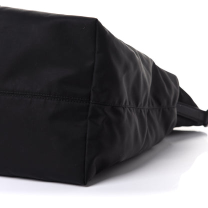 Prada X JAMES JEAN Tessuto Nylon Patch Shopping Tote Black 10 of 10