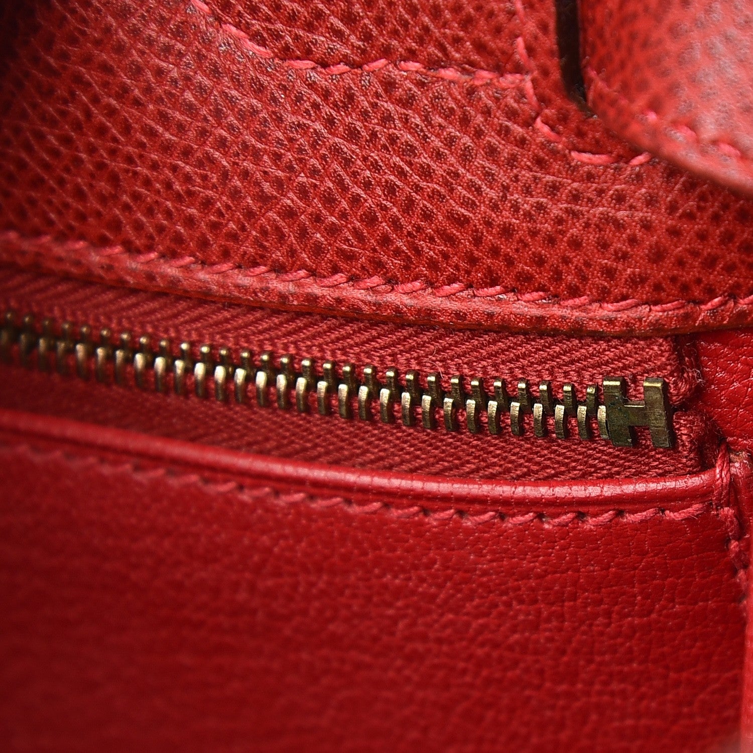 Hermes Epsom Kelly Sellier 28 Rouge 17 of 40