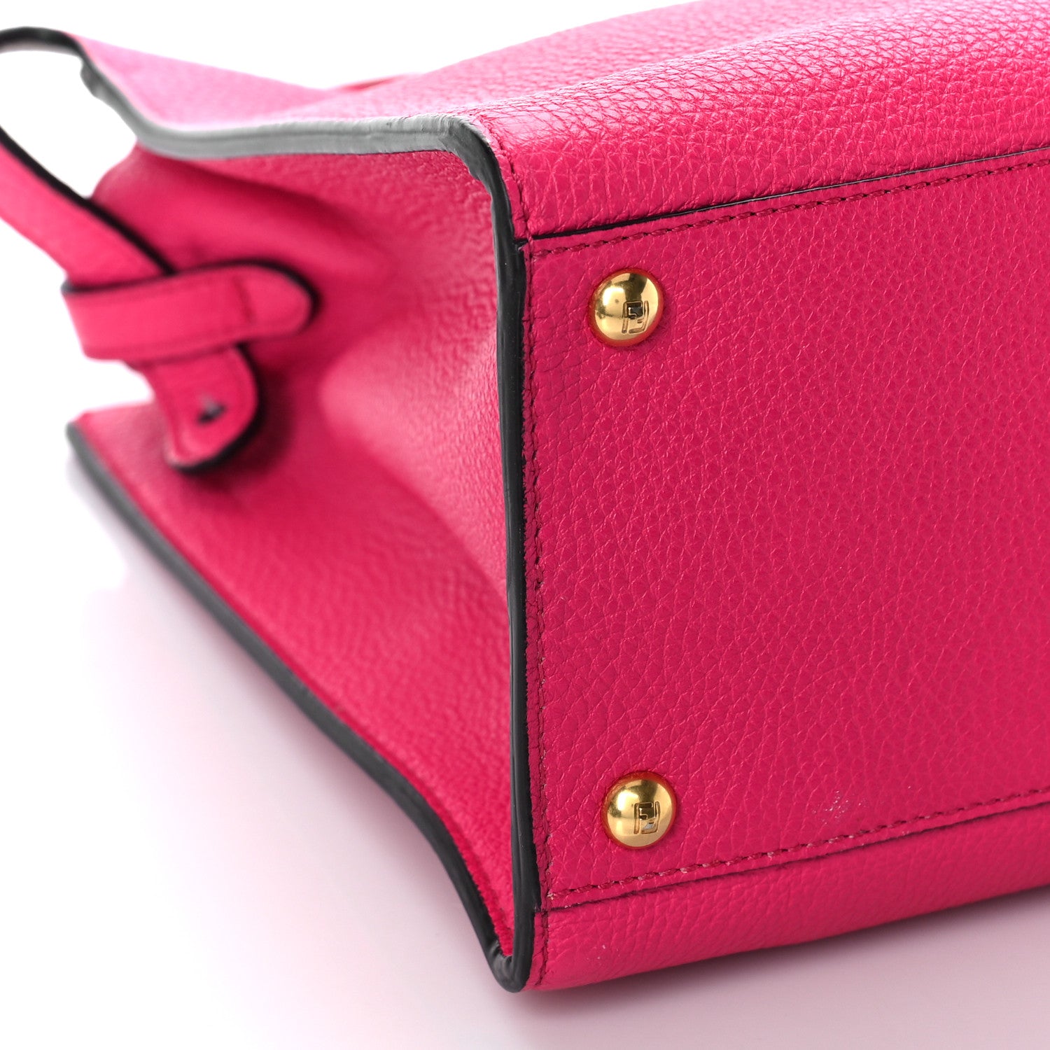 Fendi Cuoio Romano Selleria Medium Peekaboo X-Lite Fuxia 7 of 8