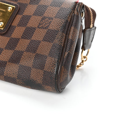 Louis Vuitton Damier Ebene Eva Clutch 8 of 8