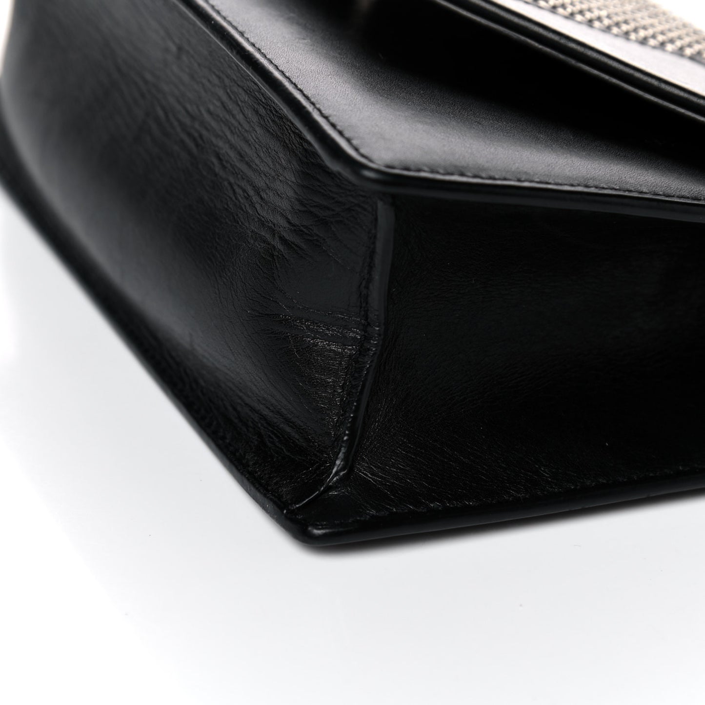 Calfskin Studded Medium Betty Black