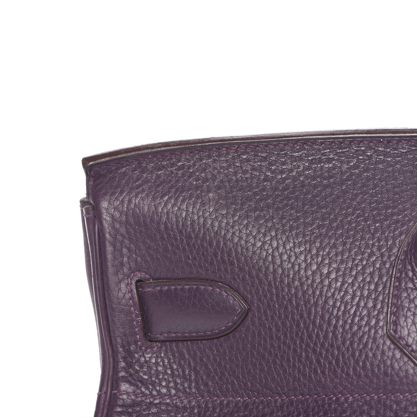 Taurillon Clemence JPG Birkin 42 Raisin