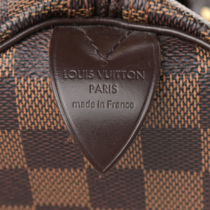 Louis Vuitton Damier Ebene Speedy 35 6 of 21