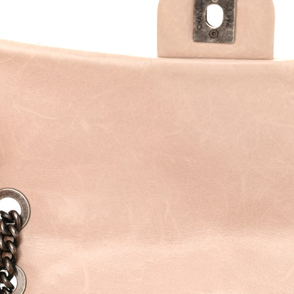 Chanel Glazed Calfskin Quilted Medium Duo Color Flap Light Pink 12 of 12