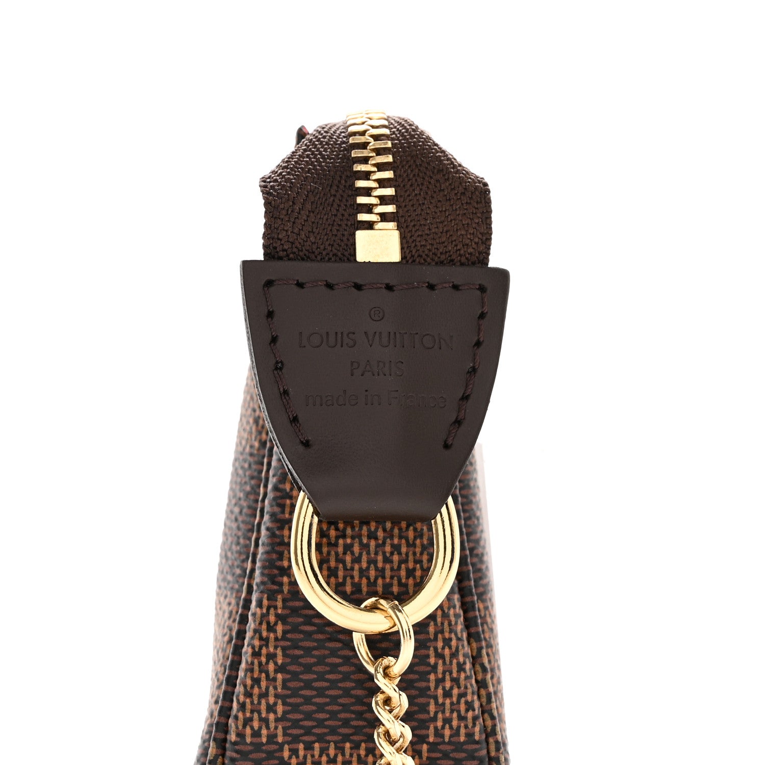 Louis Vuitton Damier Ebene Mini Pochette Accessories 6 of 8
