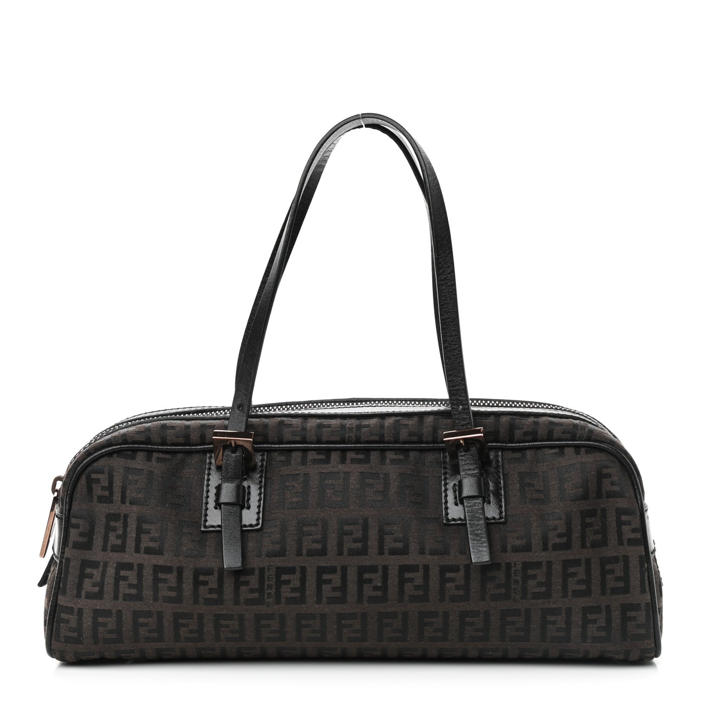 Zucchino Small Buckle Tote Brown