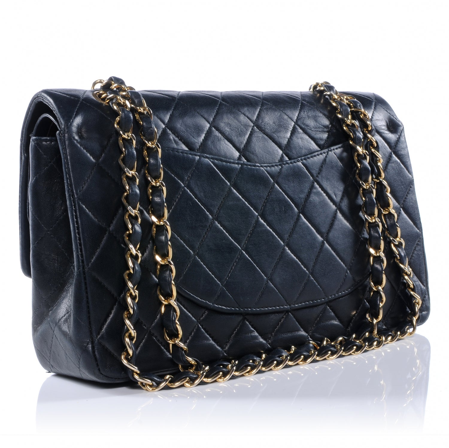 Chanel Lambskin Medium Double Flap Black 3 of 10