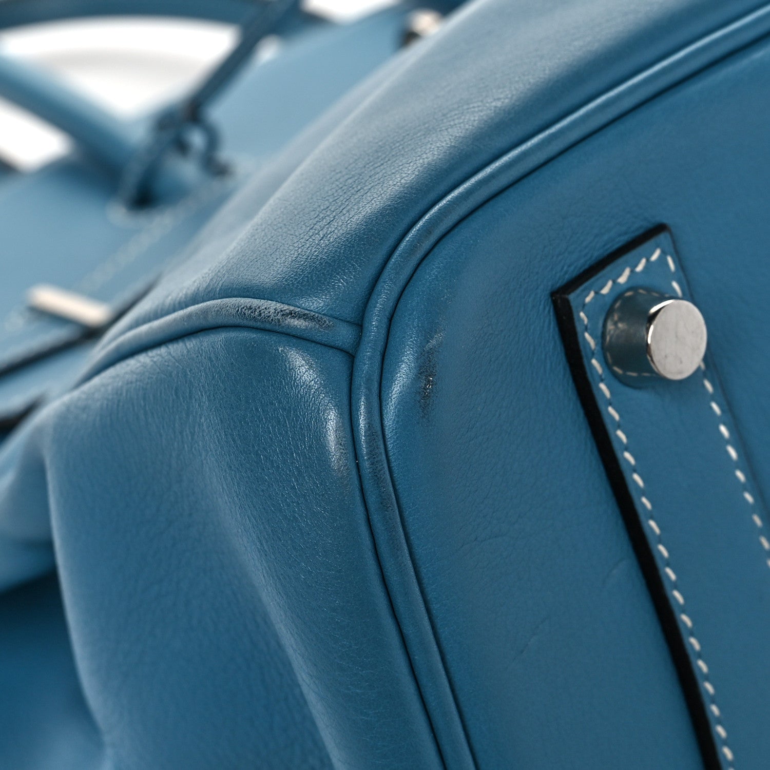 Hermes Swift Birkin 35 Blue Jean 12 of 16