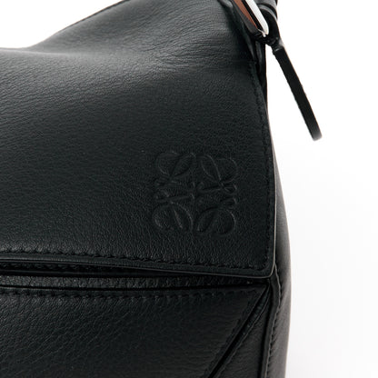 Loewe Calfskin Medium Puzzle Bag Black 7 of 10