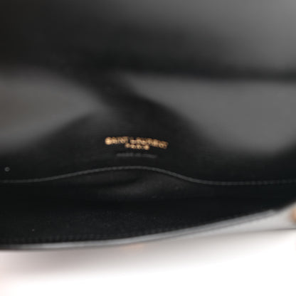 Saint Laurent Smooth Calfskin Monogram Phone Holder Crossbody Black 5 of 11