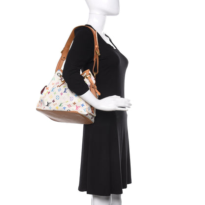 Louis Vuitton Monogram Multicolor Petit Noe White 2 of 10