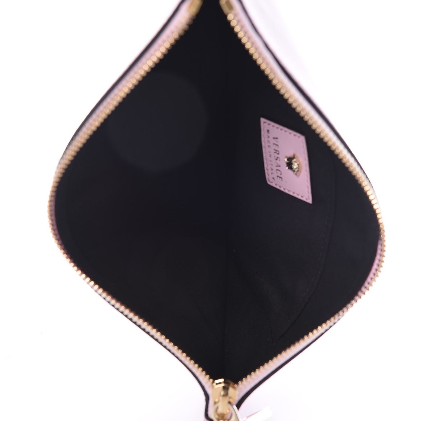 Vitello Medusa Head Pochette Power Pink