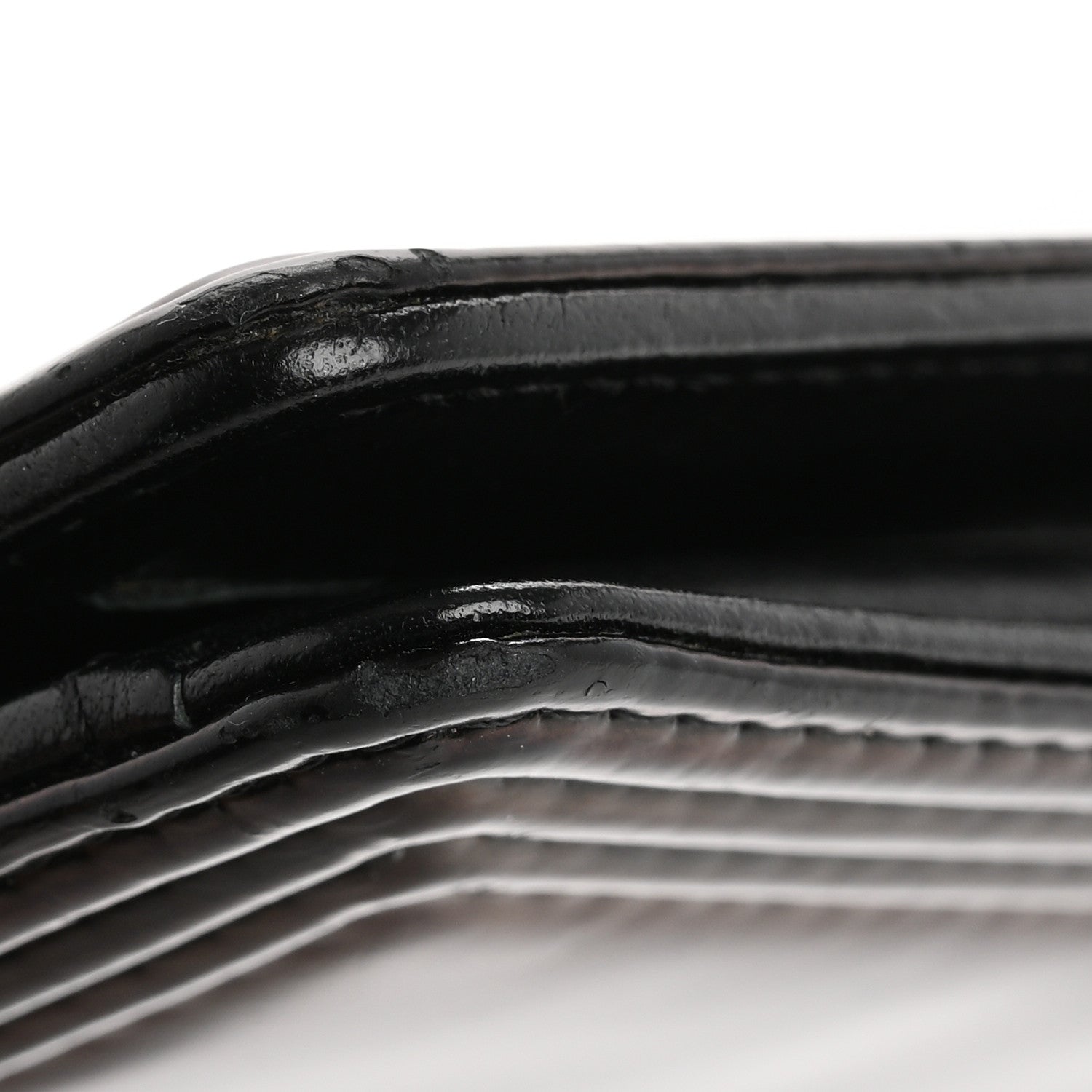 Chanel Glazed Calfskin Boy Yen Wallet Black 13 of 15