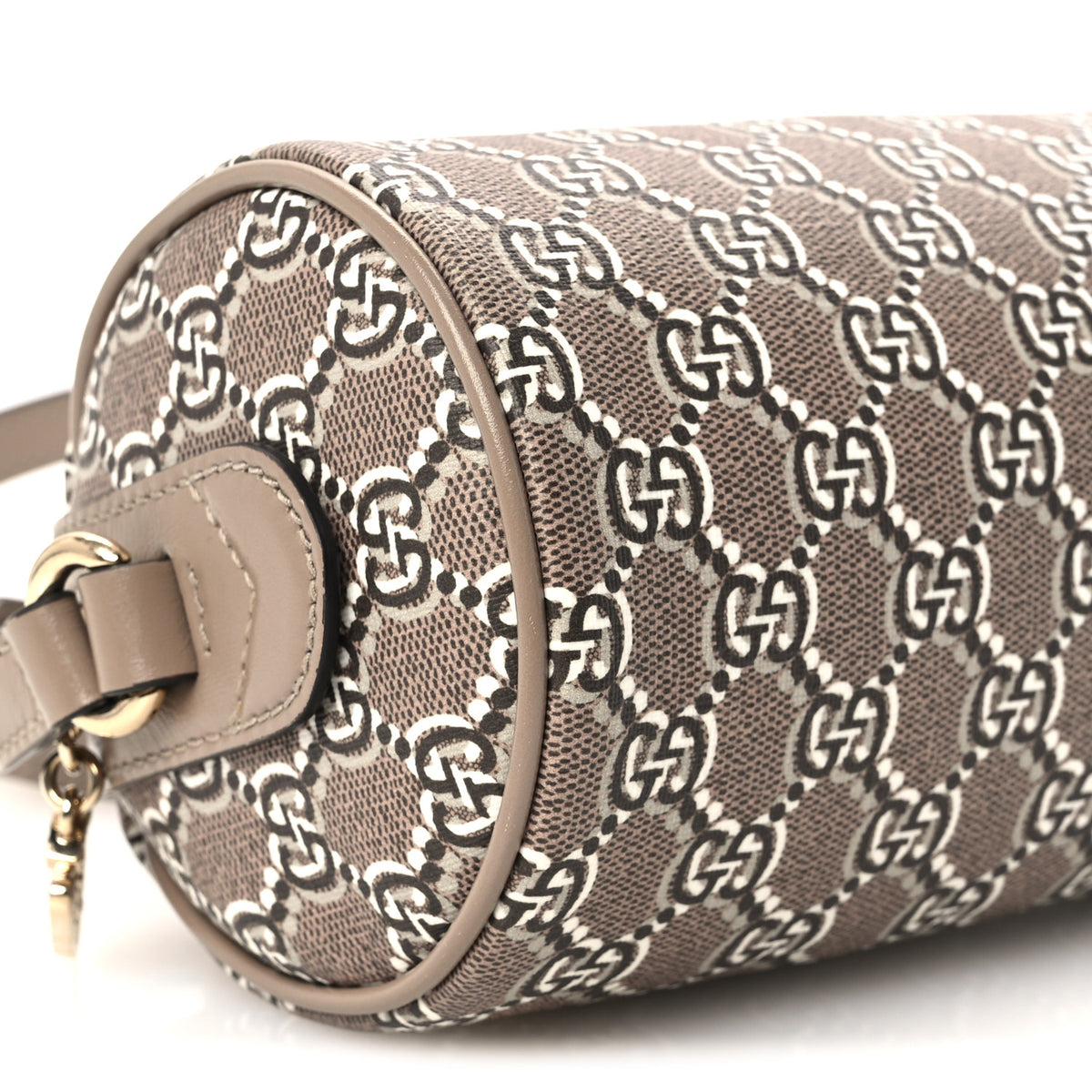 Gucci GG Shadow Monogram Ophidia Crossbody Bag Beige 9 of 10