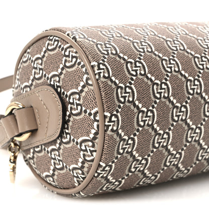 Gucci GG Shadow Monogram Ophidia Crossbody Bag Beige 9 of 10