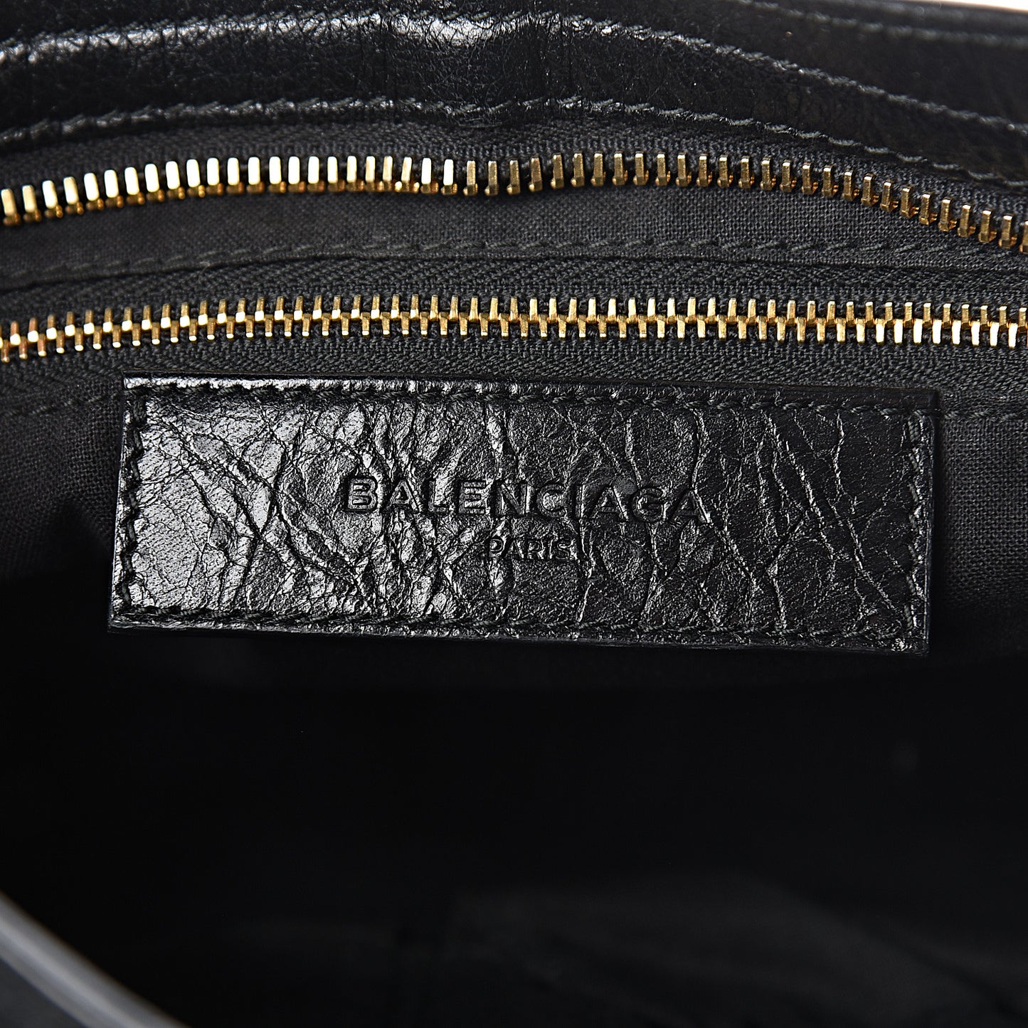Agneau Classic Gold Hardware S City Black