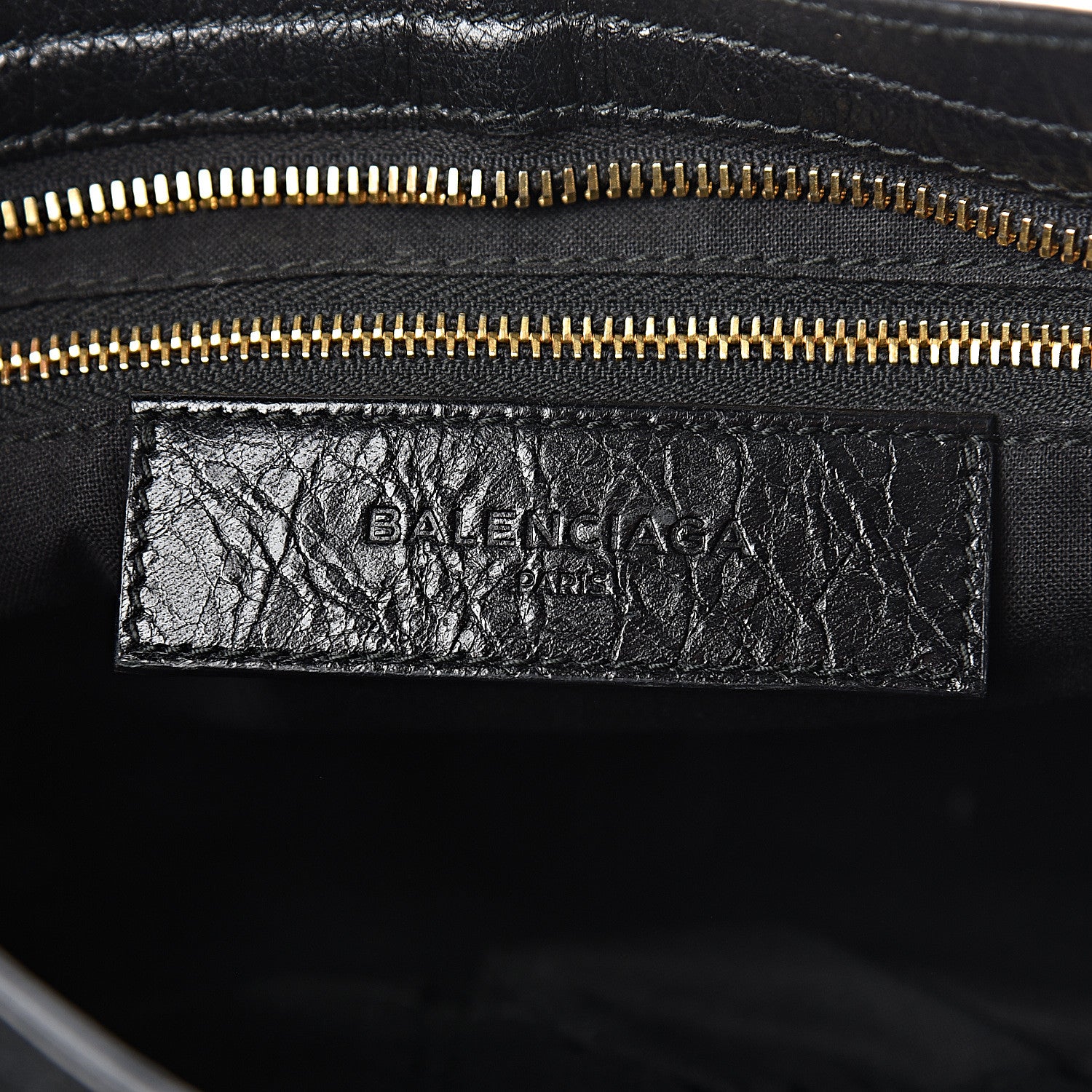 Balenciaga Agneau Classic Gold Hardware S City Black 6 of 12