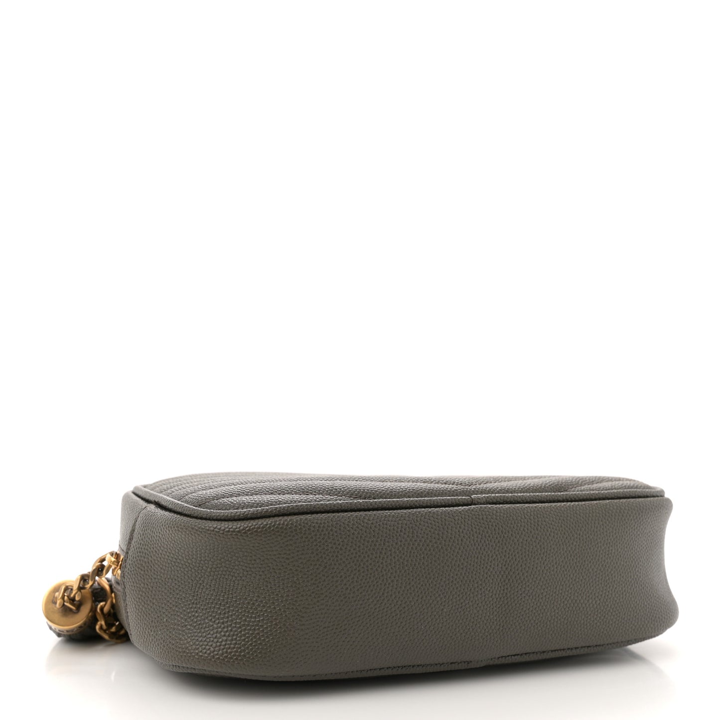 Grain De Poudre Matelasse Monogram Mini Lou Camera Bag Pebble