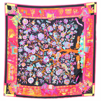 Hermes Silk Fantaisies Indiennes Scarf 90 2 of 7