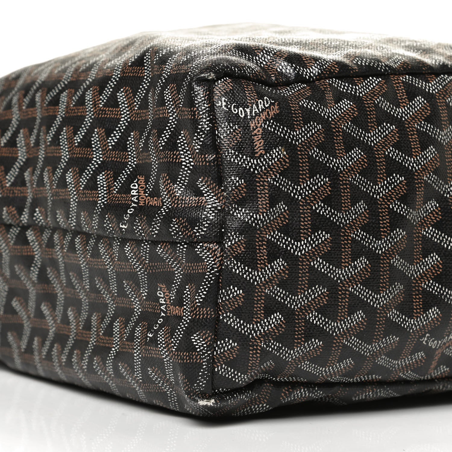Goyard Goyardine Saint Louis PM Black Gold 8 of 18
