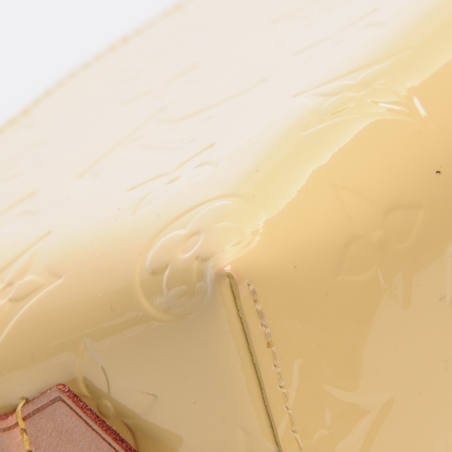 Louis Vuitton Vernis Cosmetic Pouch Citrine 10 of 11