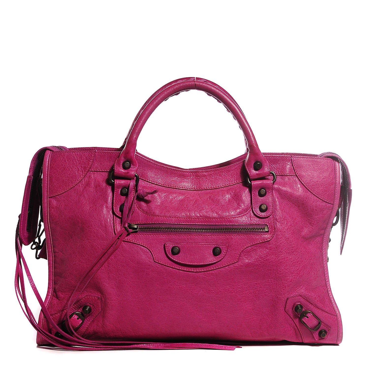 Balenciaga Chevre Classic Hardware City Magenta 1 of 15