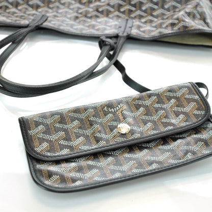 Goyard Goyardine Saint Louis PM Black 8 of 10