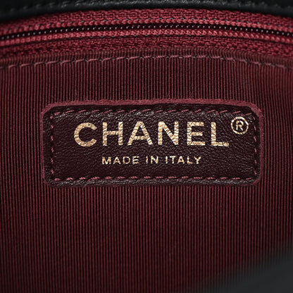Chanel Iridescent Calfskin Small Happy Stitch Flap Black 6 of 10