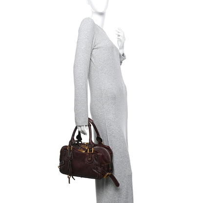 Chloe Calfskin Small Paddington Satchel Brown 2 of 12