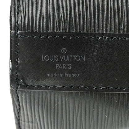 Louis Vuitton Epi Sac D'Epaule GM Black 8 of 8