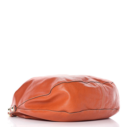 Mulberry Soft Spongy Calfskin Large Daria Hobo Burnt Orange 4 of 11