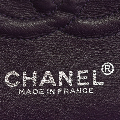 Chanel Caviar Quilted Small Double Flap Dark Purple 6 of 15