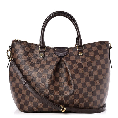 Louis Vuitton Damier Ebene Siena MM 1 of 9