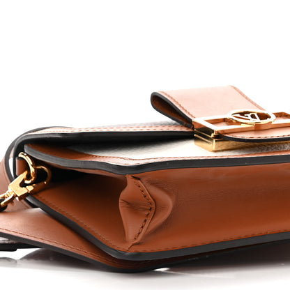 Louis Vuitton Taurillon Dauphine Bumbag Blackberry Snow 8 of 10