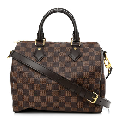 Louis Vuitton Damier Ebene Speedy Bandouliere 25 1 of 10