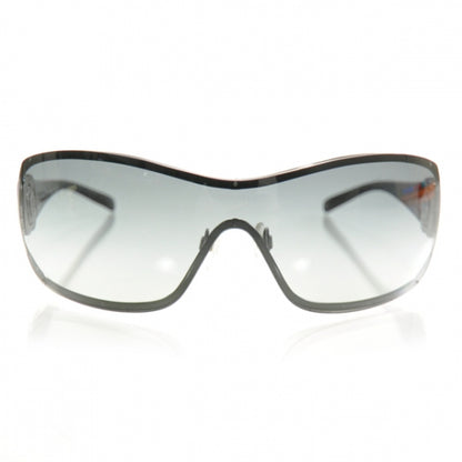 Chanel Camellia CC Sunglasses 4164-B Black 3 of 8