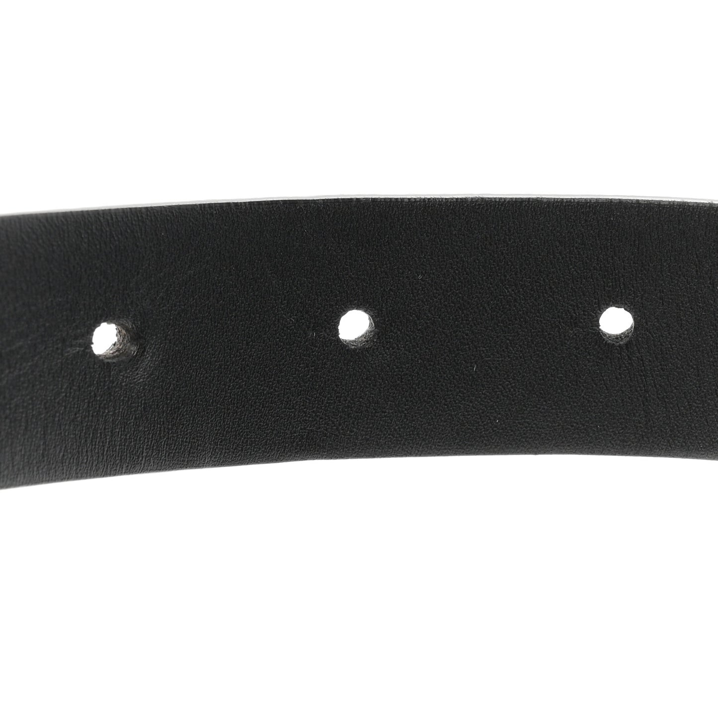 Calfskin Paris Button CC Belt 85 34 Black