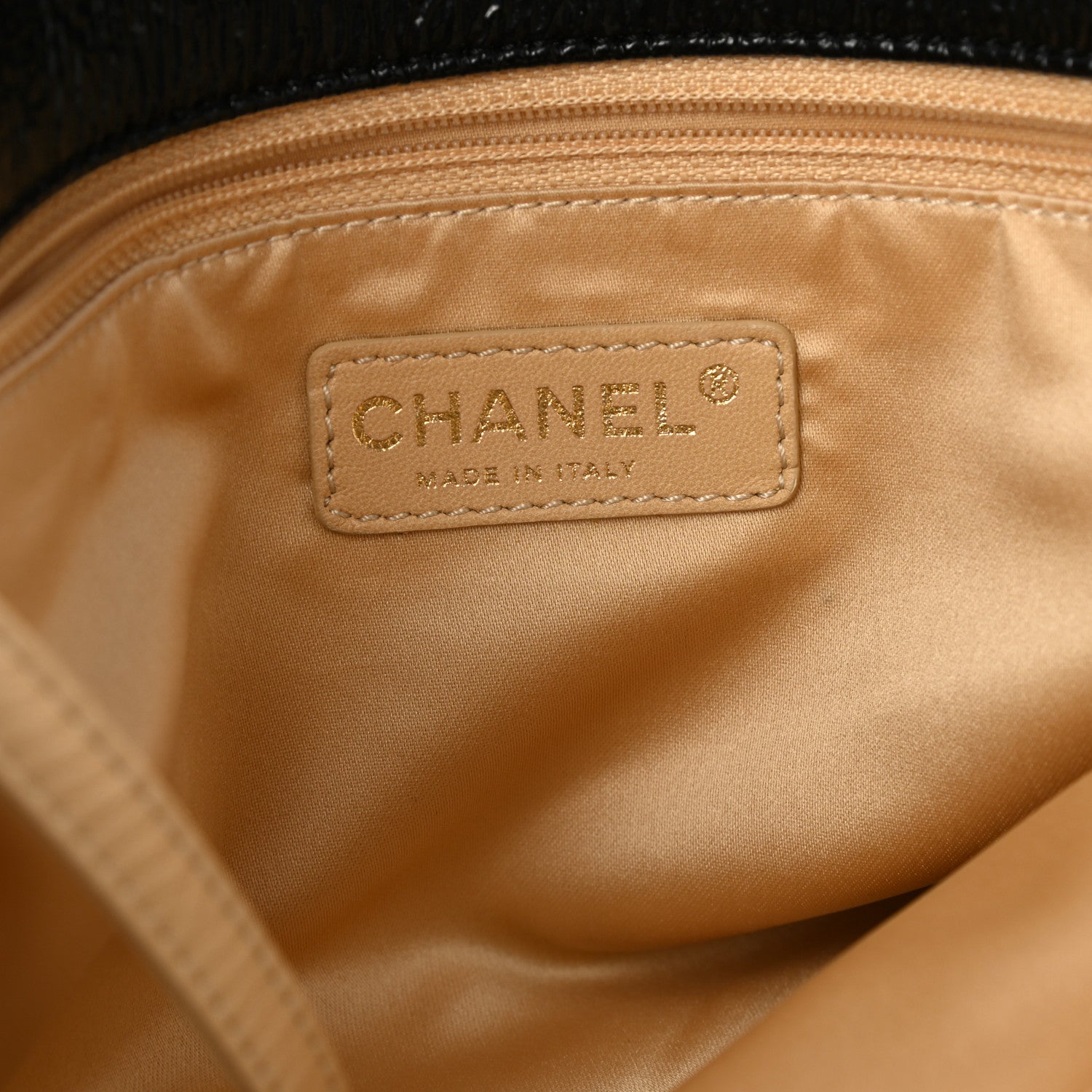 Chanel Vinyl Rodeo Bag Black 5 of 9